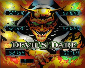 Devil's Dare - Arcade - Marquee Image