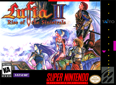 Lufia II: Rise of the Sinistrals - Fanart - Box - Front Image