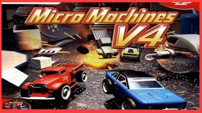 Micro Machines V4 - Screenshot - Game Title Image