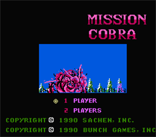 Mission Cobra - Screenshot - Game Title Image