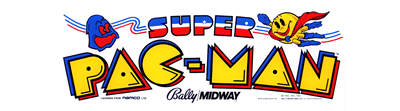 Super Pac-Man - Arcade - Marquee Image