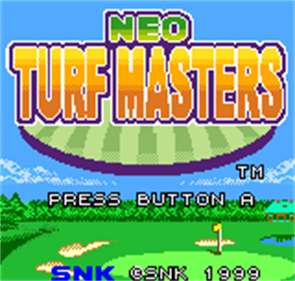 Neo Turf Masters - Screenshot - Game Title Image