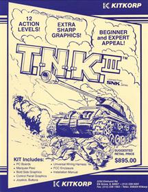 T.N.K III - Advertisement Flyer - Front Image