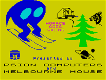 Horace Goes Skiing - Screenshot - Game Title Image