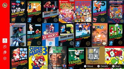 Nintendo Switch Online: Nintendo Entertainment System - Screenshot - Game Select Image
