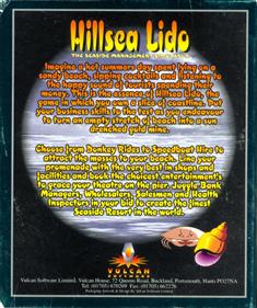 Hillsea Lido - Box - Back Image