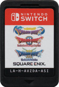 Dragon Quest / Dragon Quest II: Luminaries of the Legendary Line / Dragon Quest III: The Seeds of Salvation - Cart - Front Image