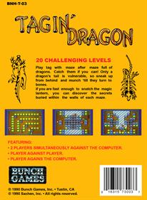 Tagin' Dragon - Box - Back Image