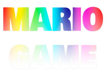 Mario Game - Clear Logo Image