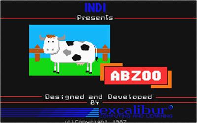 ABZoo - Screenshot - Game Title Image