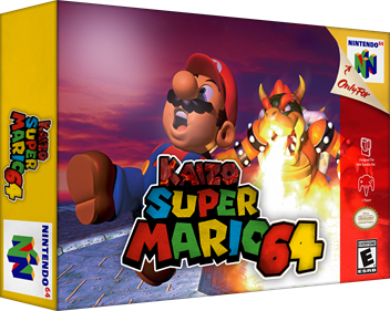 Kaizo Super Mario 64 - Box - 3D Image