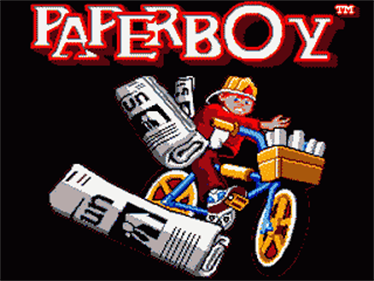 Paperboy - Screenshot - Game Title Image