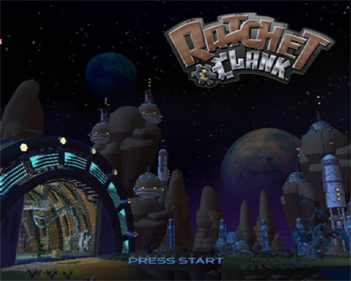 Ratchet & Clank - Screenshot - Game Title Image
