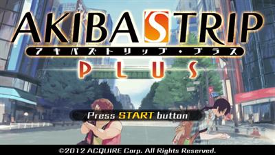 Akiba's Trip Plus - Screenshot - Game Title Image