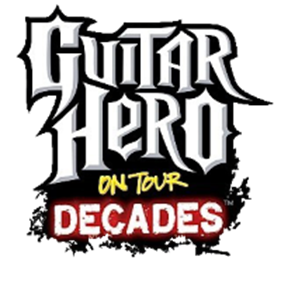 Guitar Hero: On Tour: Decades - Clear Logo Image