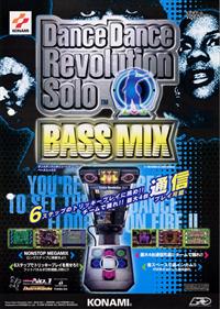 Dance Dance Revolution Solo Bass Mix - Advertisement Flyer - Front Image