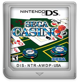 Sega Casino - Fanart - Cart - Front