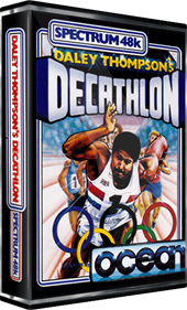 Daley Thompson's Decathlon - Box - 3D Image