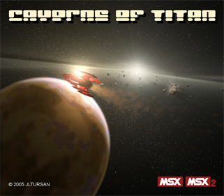 Caverns of Titan - Box - Front Image