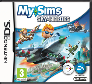 MySims: SkyHeroes - Box - Front - Reconstructed Image