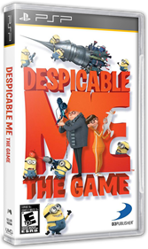 Despicable Me: The Game - Box - 3D Image