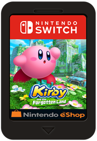 Kirby and the Forgotten Land - Cart - Front Image