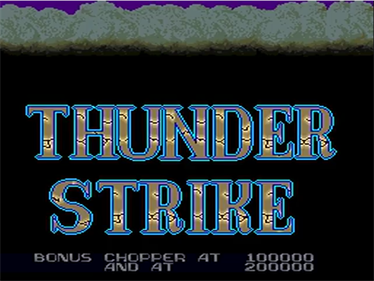 Thunder Strike - Screenshot - Game Title Image