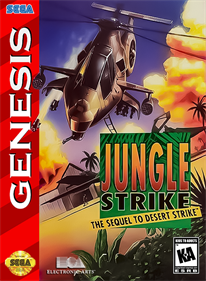 Jungle Strike: The Sequel to Desert Strike - Fanart - Box - Front Image