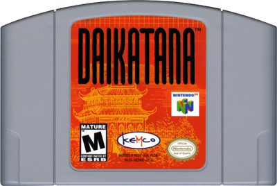 John Romero's Daikatana - Cart - Front Image