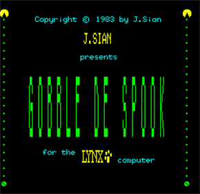 Gobble De Spook - Screenshot - Game Title Image