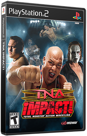 TNA iMPACT! Total Nonstop Action Wrestling - Box - 3D Image