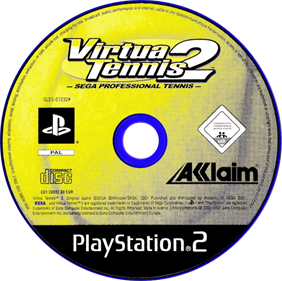 Sega Sports Tennis - Disc Image