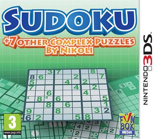 Sudoku + 7 Other Complex Puzzles by Nikoli - Box - Front Image