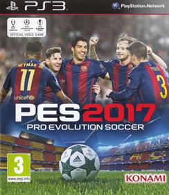 PES 2017: Pro Evolution Soccer - Box - Front Image