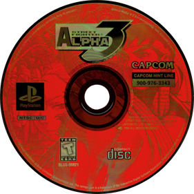 Street Fighter Alpha 3 - Disc Image