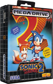 Sonic the Hedgehog 2 - Box - 3D Image
