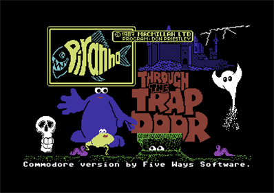 Through the Trap Door - Screenshot - Game Title Image