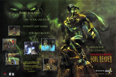 Legacy of Kain: Soul Reaver - Advertisement Flyer - Front Image
