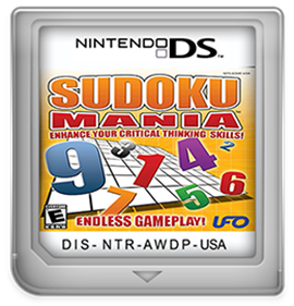 Sudoku Mania - Fanart - Cart - Front
