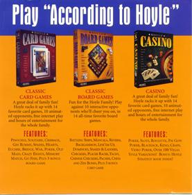 Hoyle Solitaire - Box - Back Image