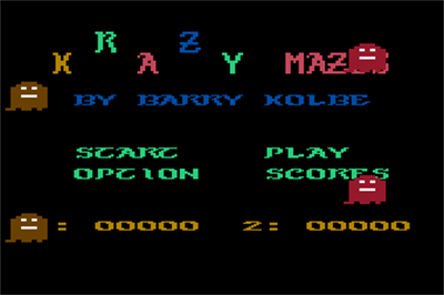 Krazy Mazes - Screenshot - Game Title Image