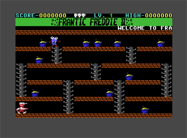 Frantic Freddie II - Screenshot - Gameplay Image
