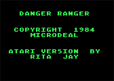 Danger Ranger - Screenshot - Game Title Image