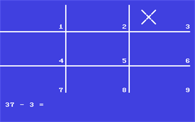 Subtraction Tic Tac Toe - Screenshot - Gameplay Image