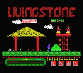 Livingstone Supongo - Screenshot - Game Title Image