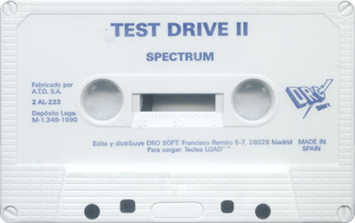 The Duel: Test Drive II - Cart - Front Image