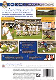 Club Football: Real Madrid - Box - Back Image