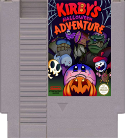 Kirby's Halloween Adventure - Cart - 3D Image