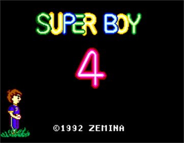 Super Boy IV - Screenshot - Game Title Image