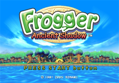 Frogger: Ancient Shadow - Screenshot - Game Title Image